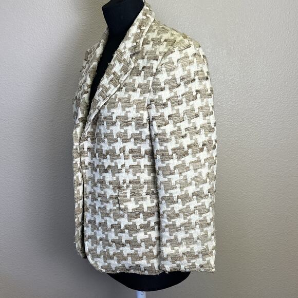 Marni Tweed Blazer Jacket EU 44 US 8 Classic Designer Career Quality Timeless - Picture 5 of 16